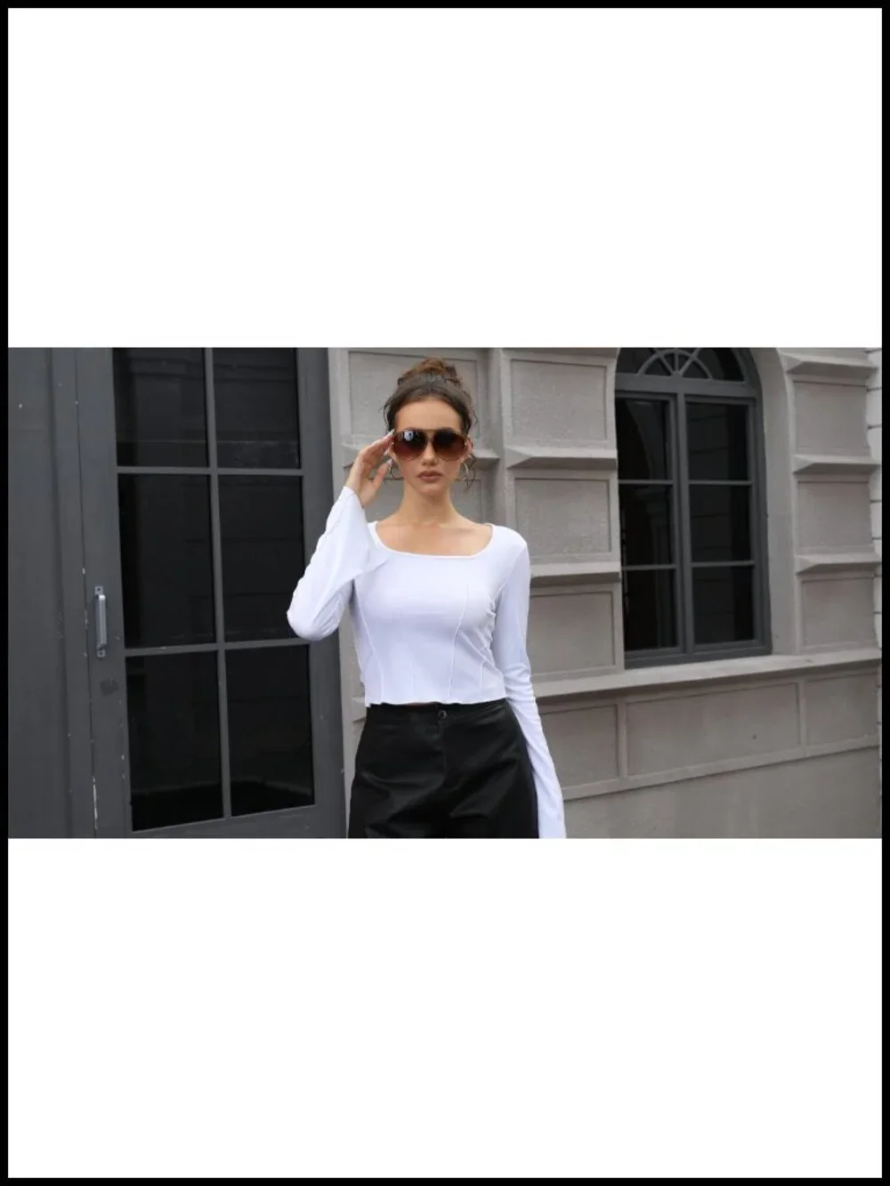Oversized Retro Aviator Sunglasses Polarized UV Protection